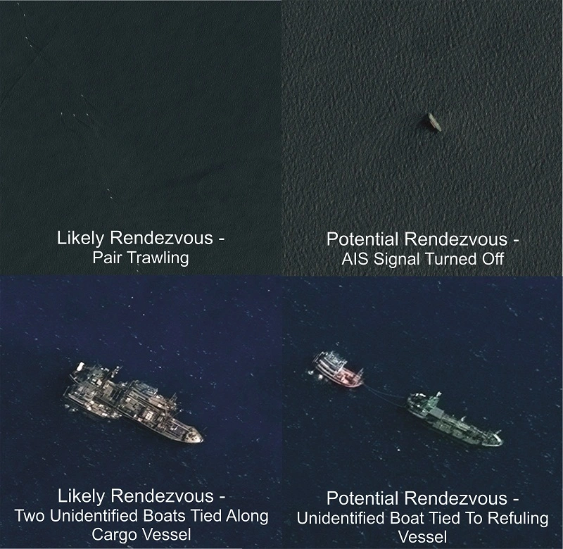 Satellite ship images